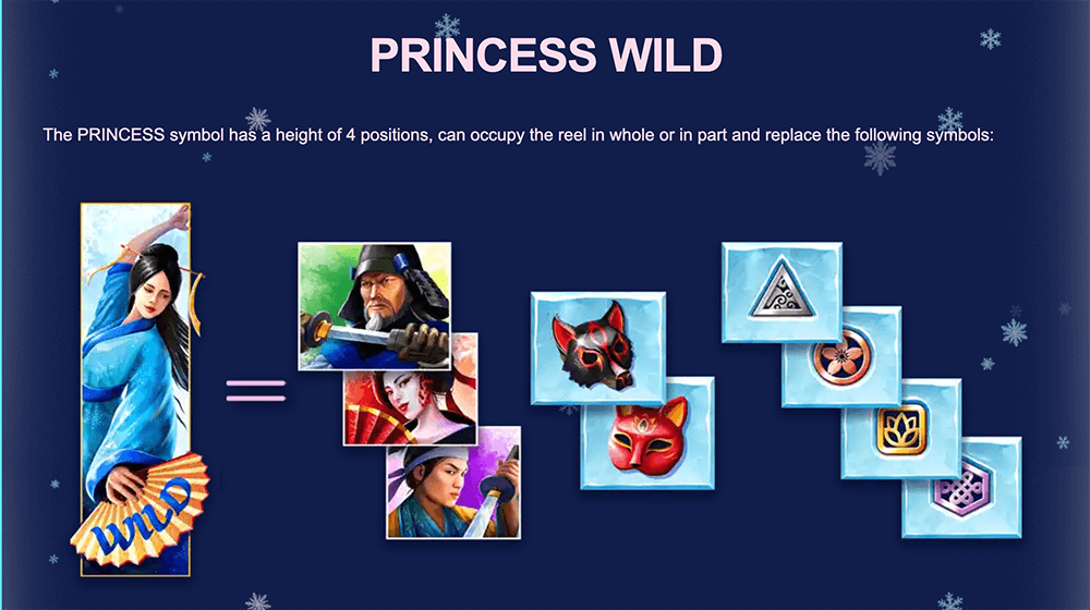 Расширяющийся символ Princess Wild Расширяющийся символ Princess Wild